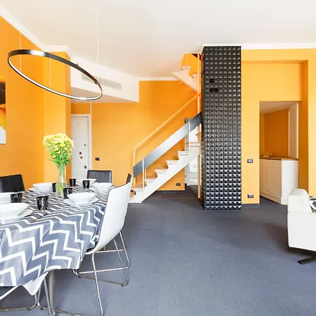 Luxury Terrace Loft Brera Heart Apartment