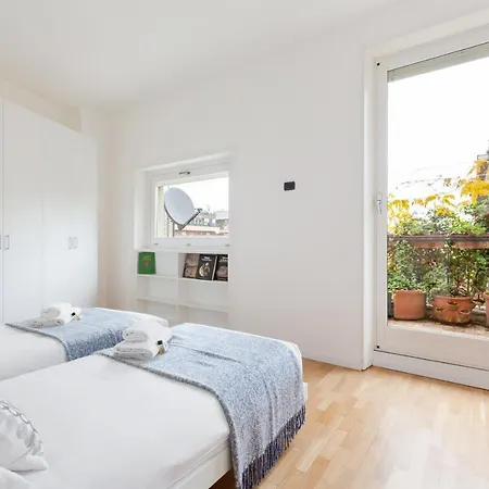 Luxury Terrace Loft Brera Heart Apartment